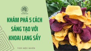 Khám Phá 5 Hương Vị Và Dinh Dưỡng Từ Khoai Sấy Giòn Cùng Tươi Mộc Nhiên