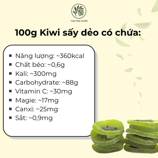 kiwwi sấy TMN