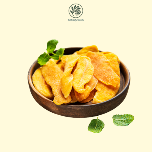 500g Xoài sấy dẻo Tươi Mộc Nhiên Ngọt lành tự nhiên - Ảnh 2