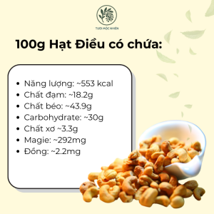 hạt điều rang muối